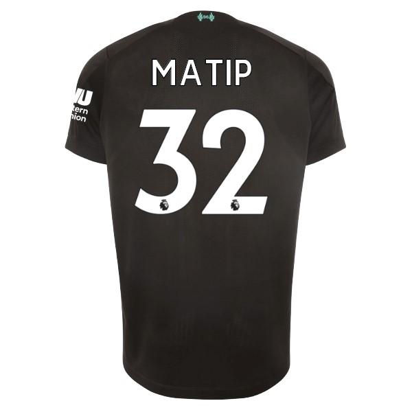 Camiseta Liverpool NO.32 Matip 3ª 2019/20 Negro